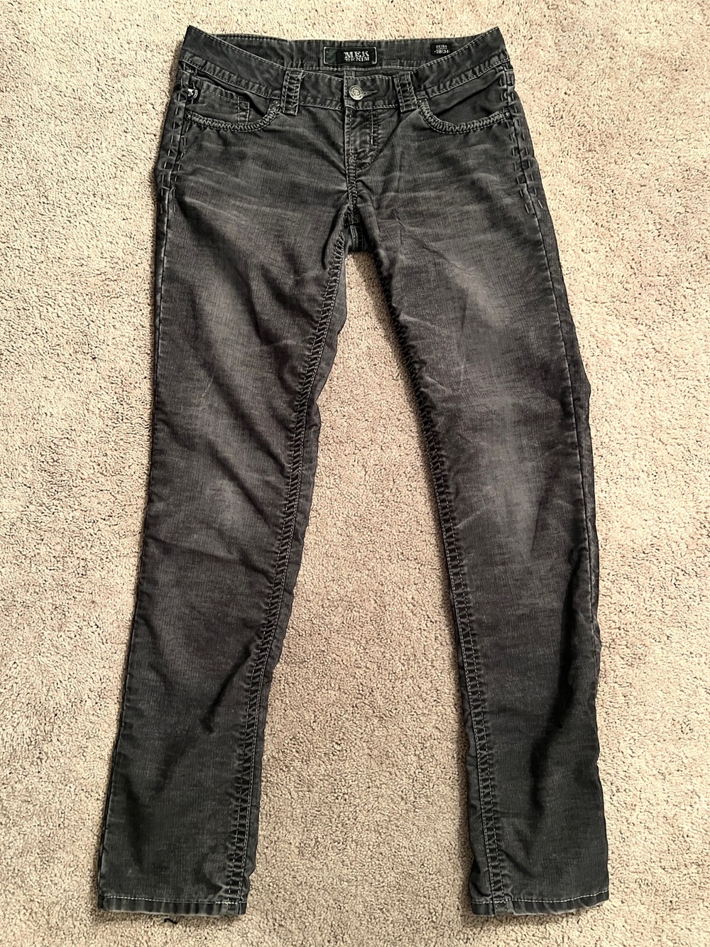 MEK Dark Gray Denim Jeans